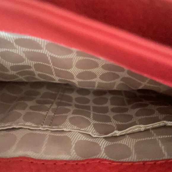 NWOT Kate Spade Small Perforated Red Leather Hobo Bag - Picture 5 of 6